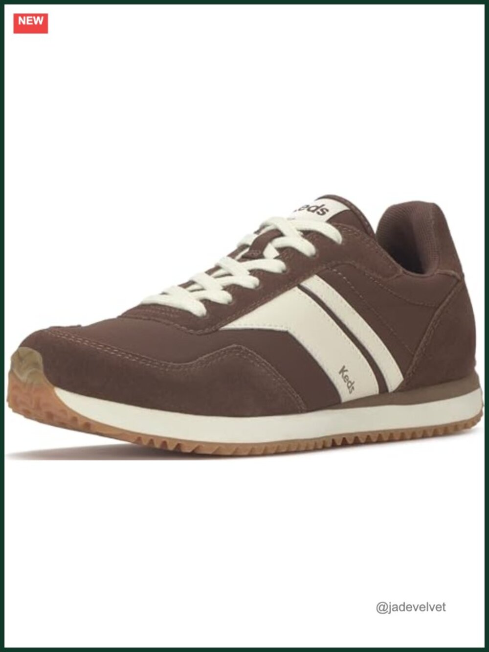 Lace Up Nylon Suede Retro Fashion Sneakers